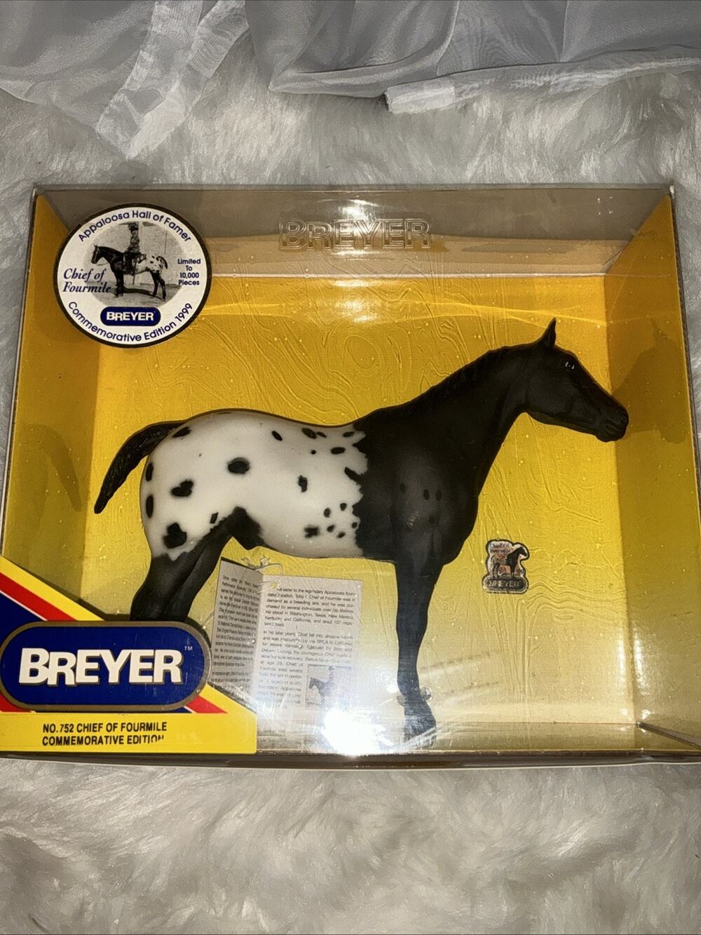 Breyer Number 752 Chief Of Four mile Commemorative Edition New In Box
